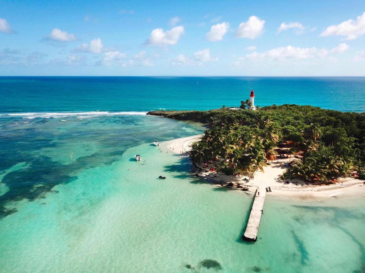 Appartement Vue Mer Et Montagne A 100M De La Plage Le Gosier  Eksteriør bilde