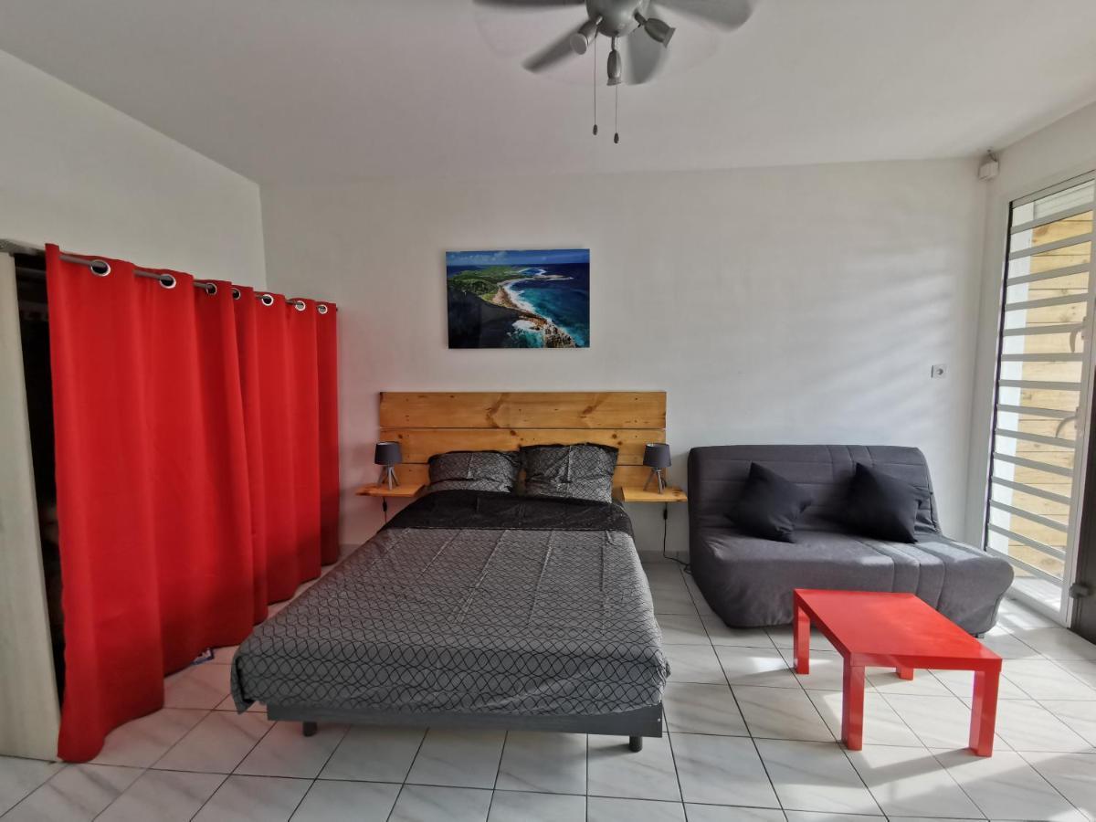 Appartement Vue Mer Et Montagne A 100M De La Plage Le Gosier  Eksteriør bilde
